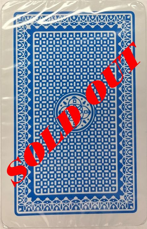Kem Alpha Casino Playing Cards - Blue Deck, Narrow Size, Regular Index main image